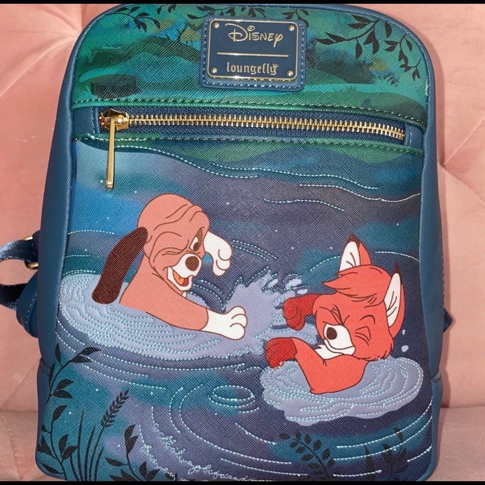 Fix and the hound loungefly bag